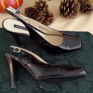 Chinese Laundry SlingBack Heel Shoes Black Size 9